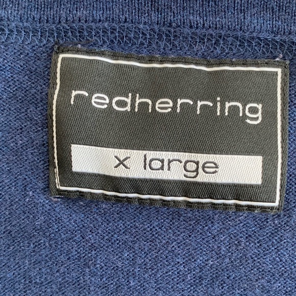 Men’s Redherring Navy Blue Sweater Size XL - Picture 4 of 5